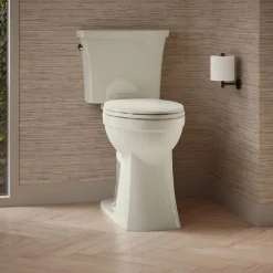 Tall two-piece elongated toilet, 1.28 gpf^Kohler Clearance