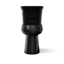 Tall two-piece round-front toilet, 1.28 gpf^Kohler