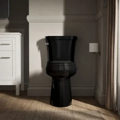 Tall two-piece round-front toilet, 1.6 gpf^Kohler