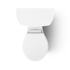 Tall two-piece round-front toilet, 1.6 gpf^Kohler
