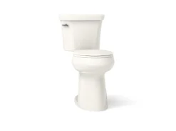 Tall two-piece round-front toilet, 1.6 gpf^Kohler