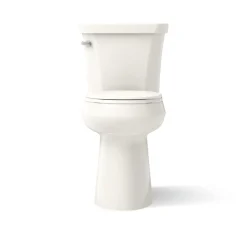 Tall two-piece round-front toilet, 1.6 gpf^Kohler