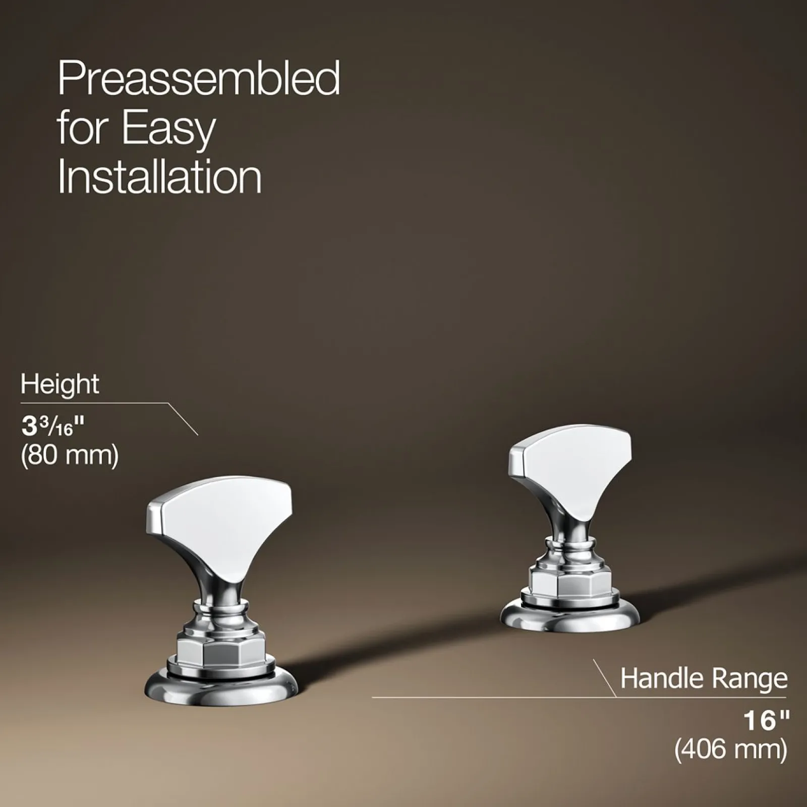 T-handle bathroom sink faucet handles^Kohler