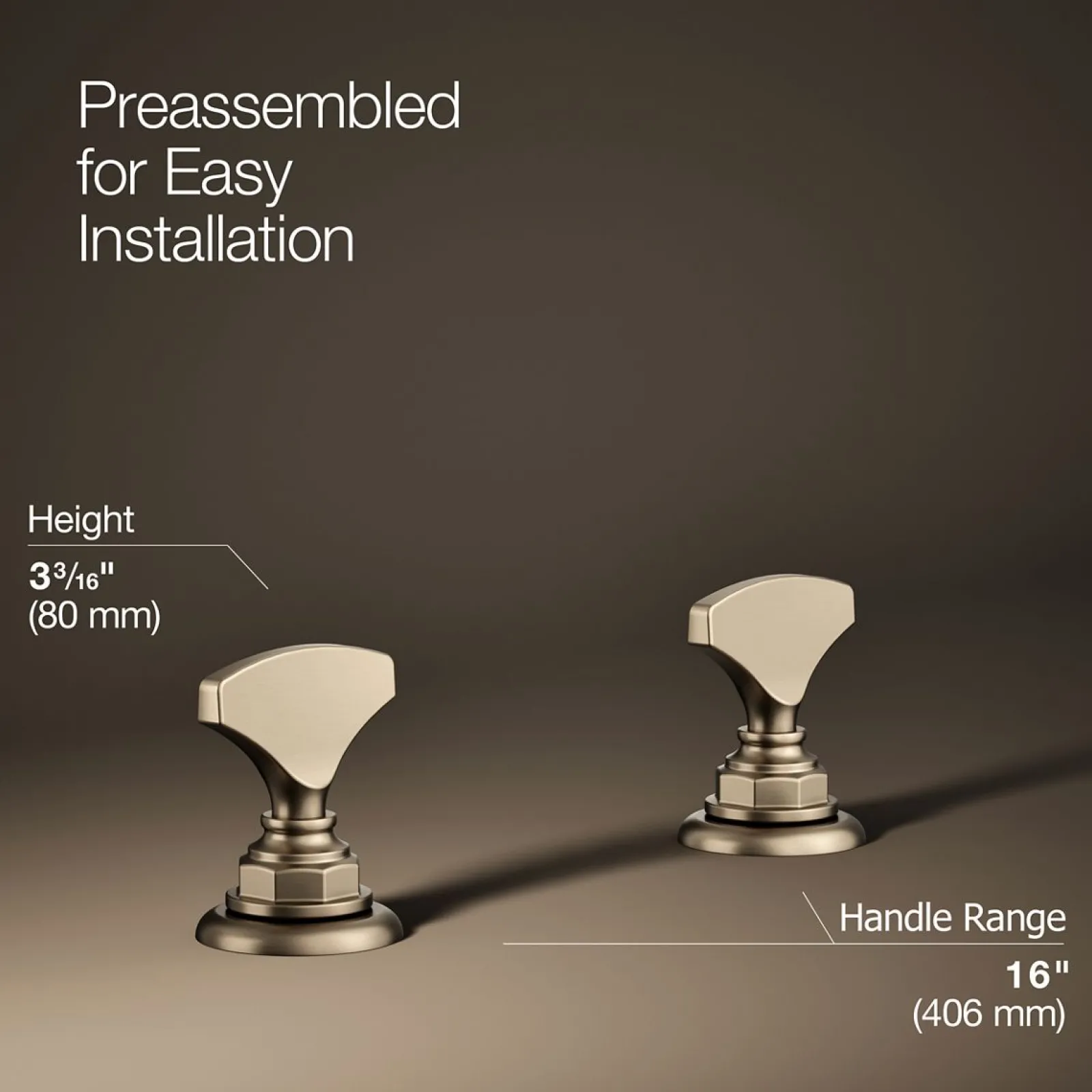 T-handle bathroom sink faucet handles^Kohler