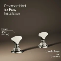 T-handle bathroom sink faucet handles^Kohler