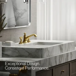 T-handle bathroom sink faucet handles^Kohler