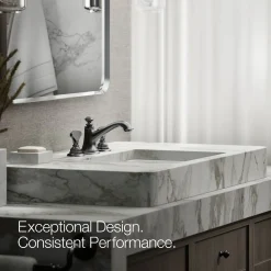 T-handle bathroom sink faucet handles^Kohler