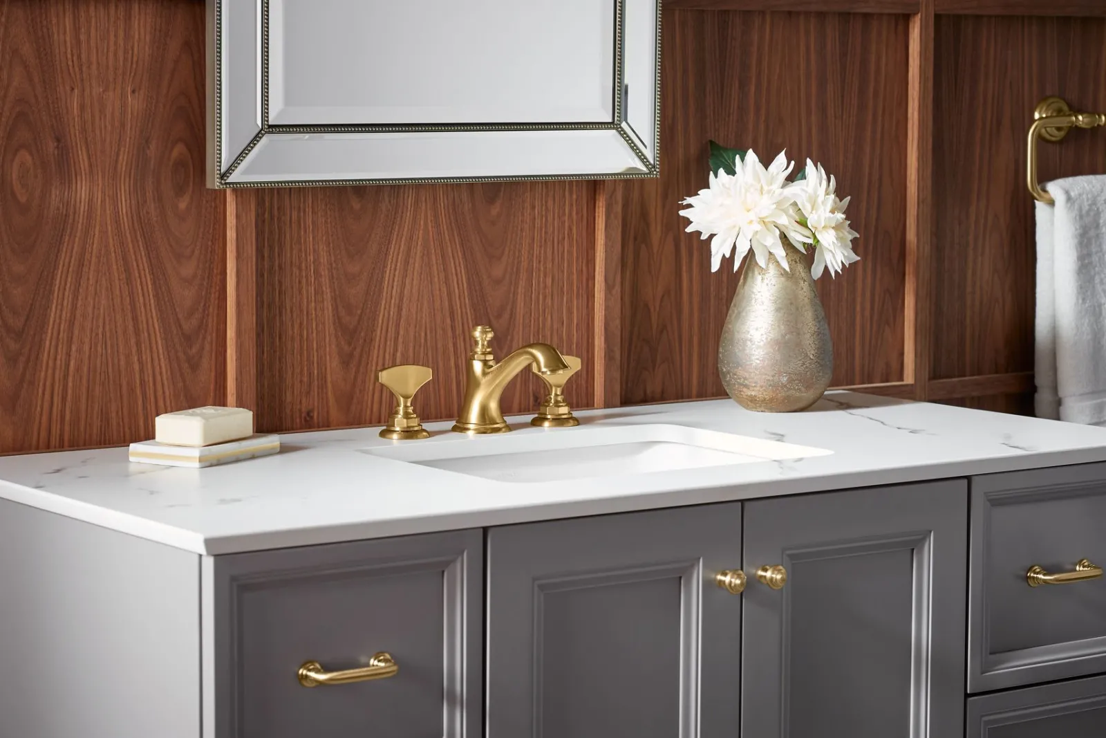 T-handle bathroom sink faucet handles^Kohler