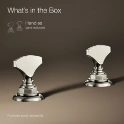 T-handle bathroom sink faucet handles^Kohler
