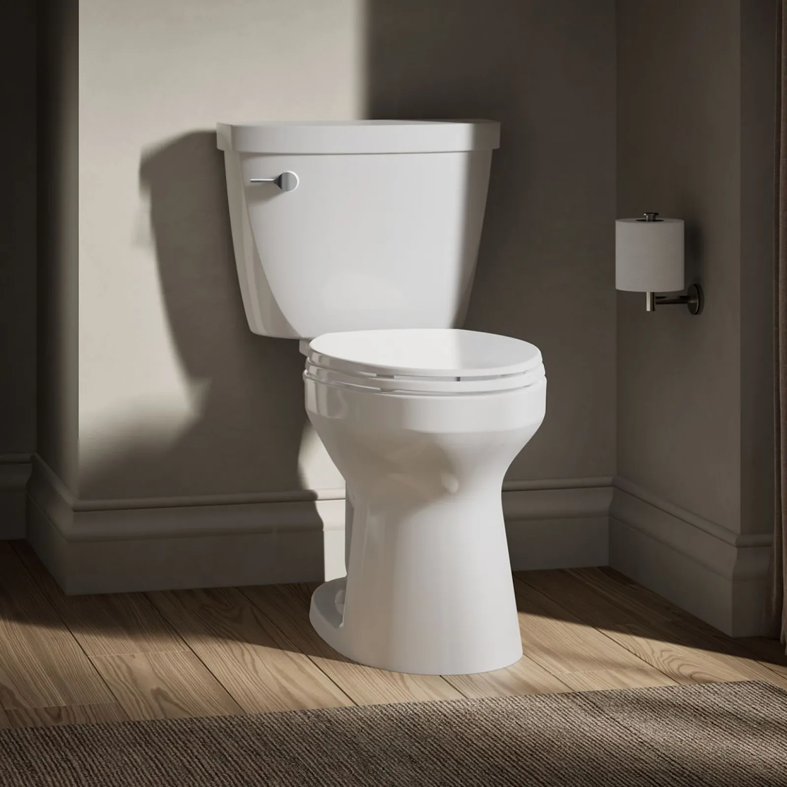 The Complete Solution® two-piece elongated toilet, 1.28 gpf^Kohler Sale