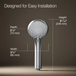 Three-function handshower, 1.75 gpm^Kohler New