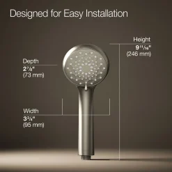 Three-function handshower, 1.75 gpm^Kohler New