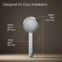 Three-function handshower, 1.75 gpm^Kohler New
