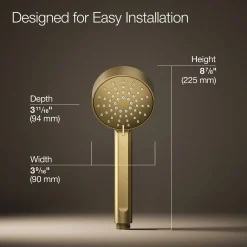 Three-function handshower, 1.75 gpm^Kohler New