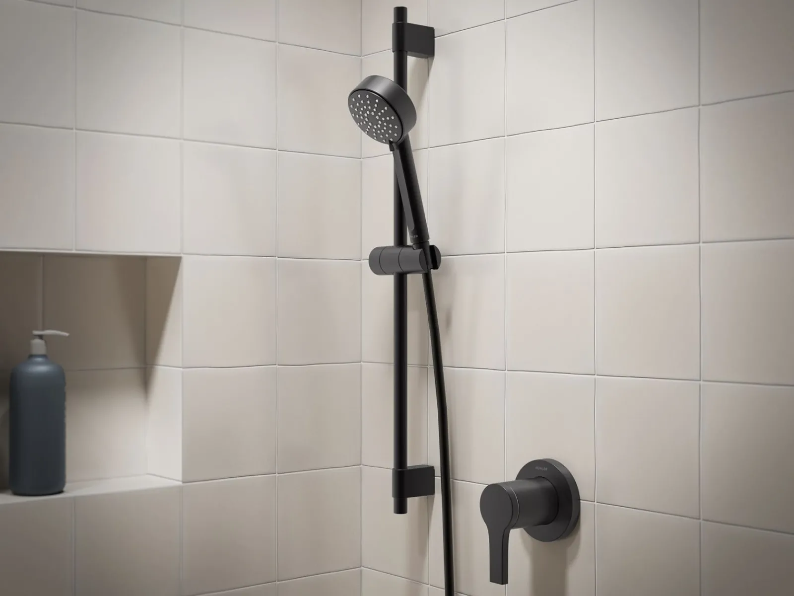 28" three-function handshower kit, 1.75 gpm^Kohler Hot