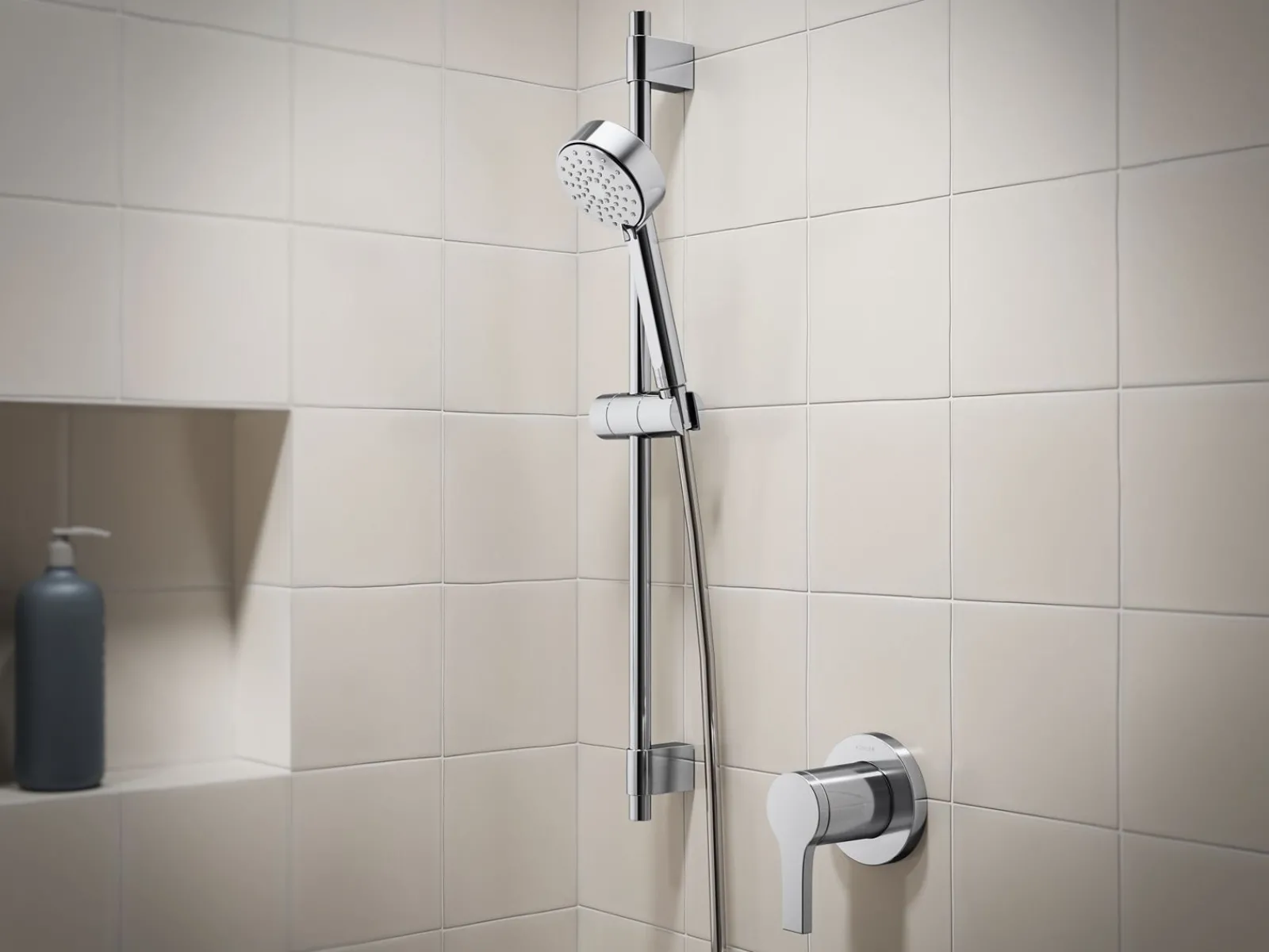 28" three-function handshower kit, 1.75 gpm^Kohler Hot
