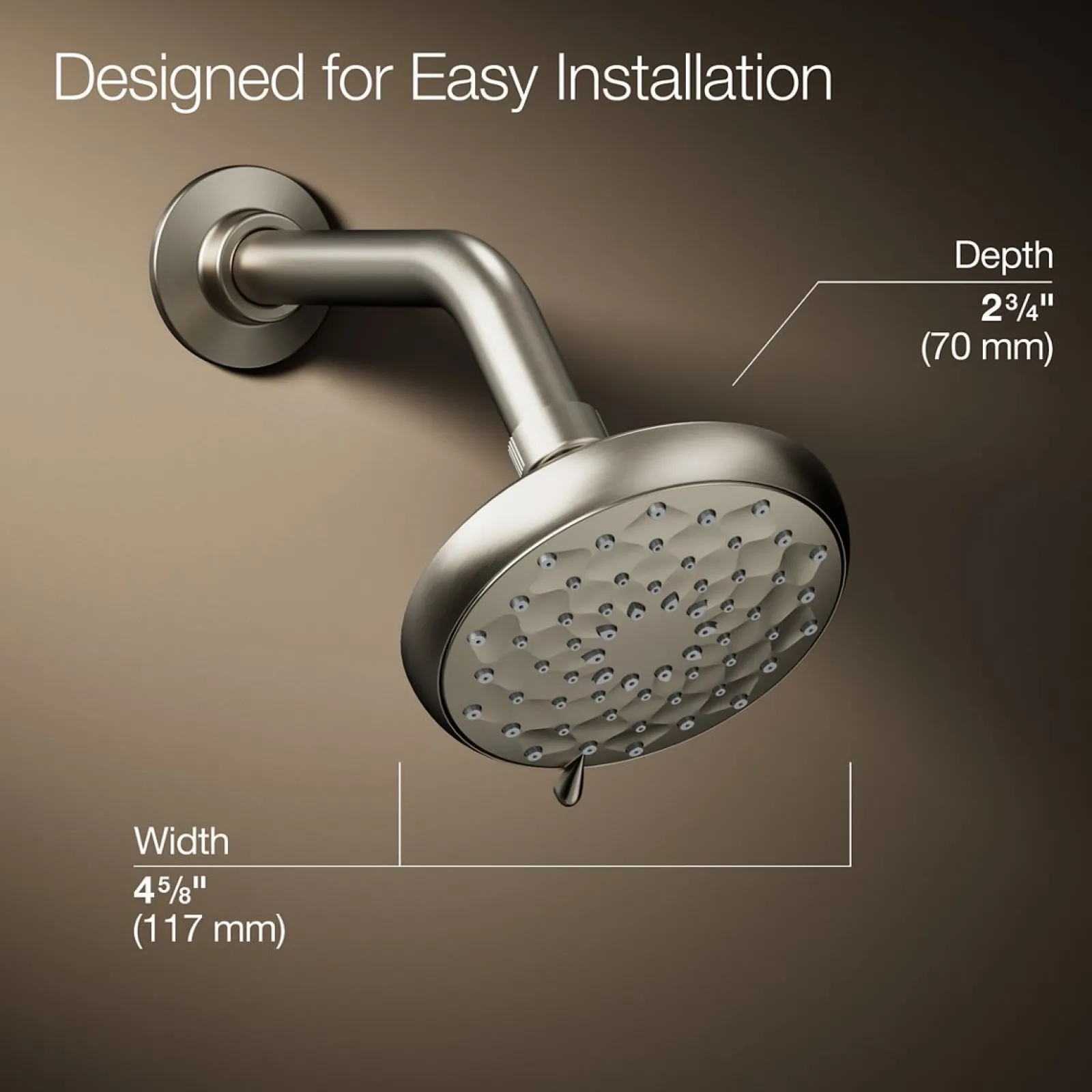 Three-function showerhead, 1.75 gpm^Kohler Discount