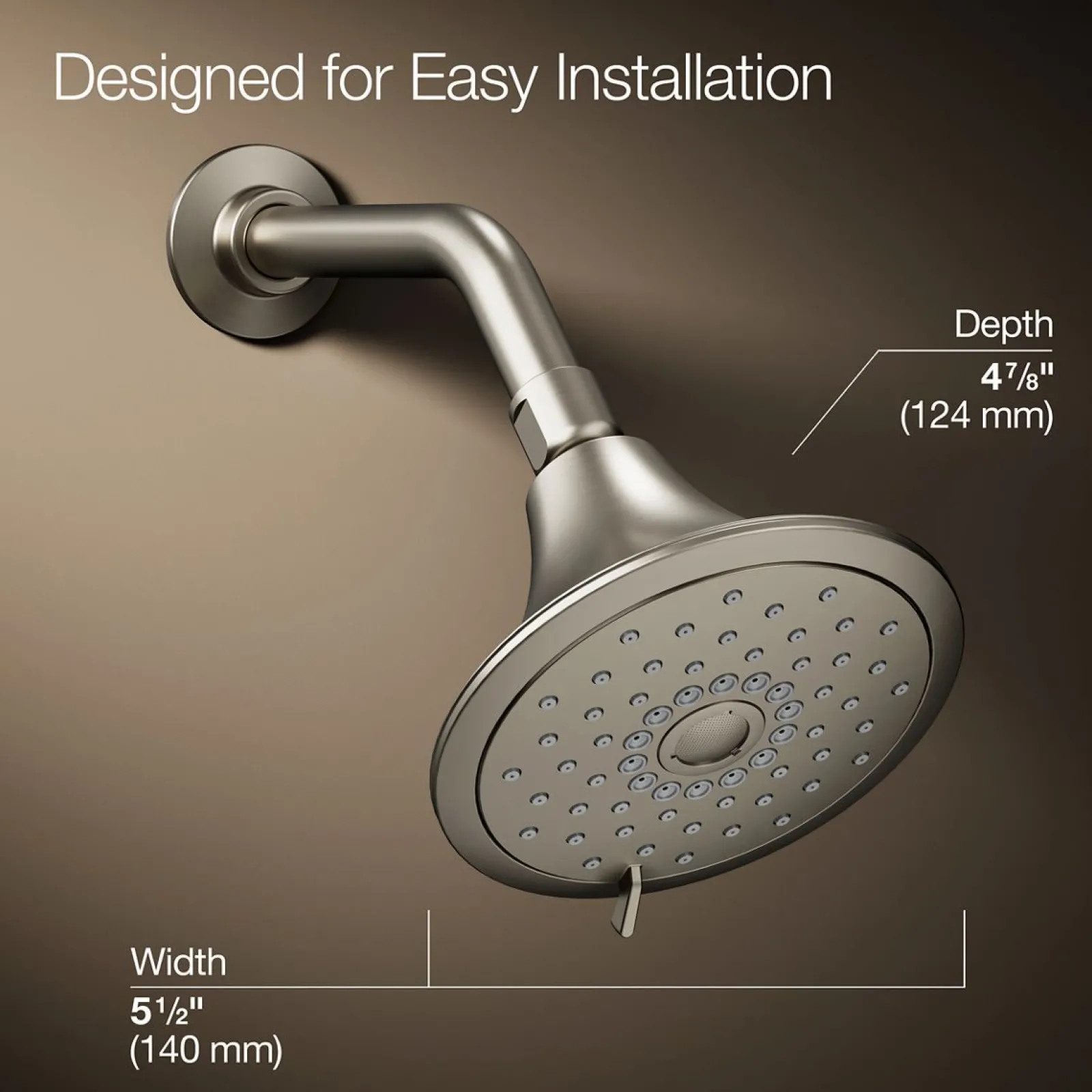 Three-function showerhead, 2.5 gpm^Kohler Online