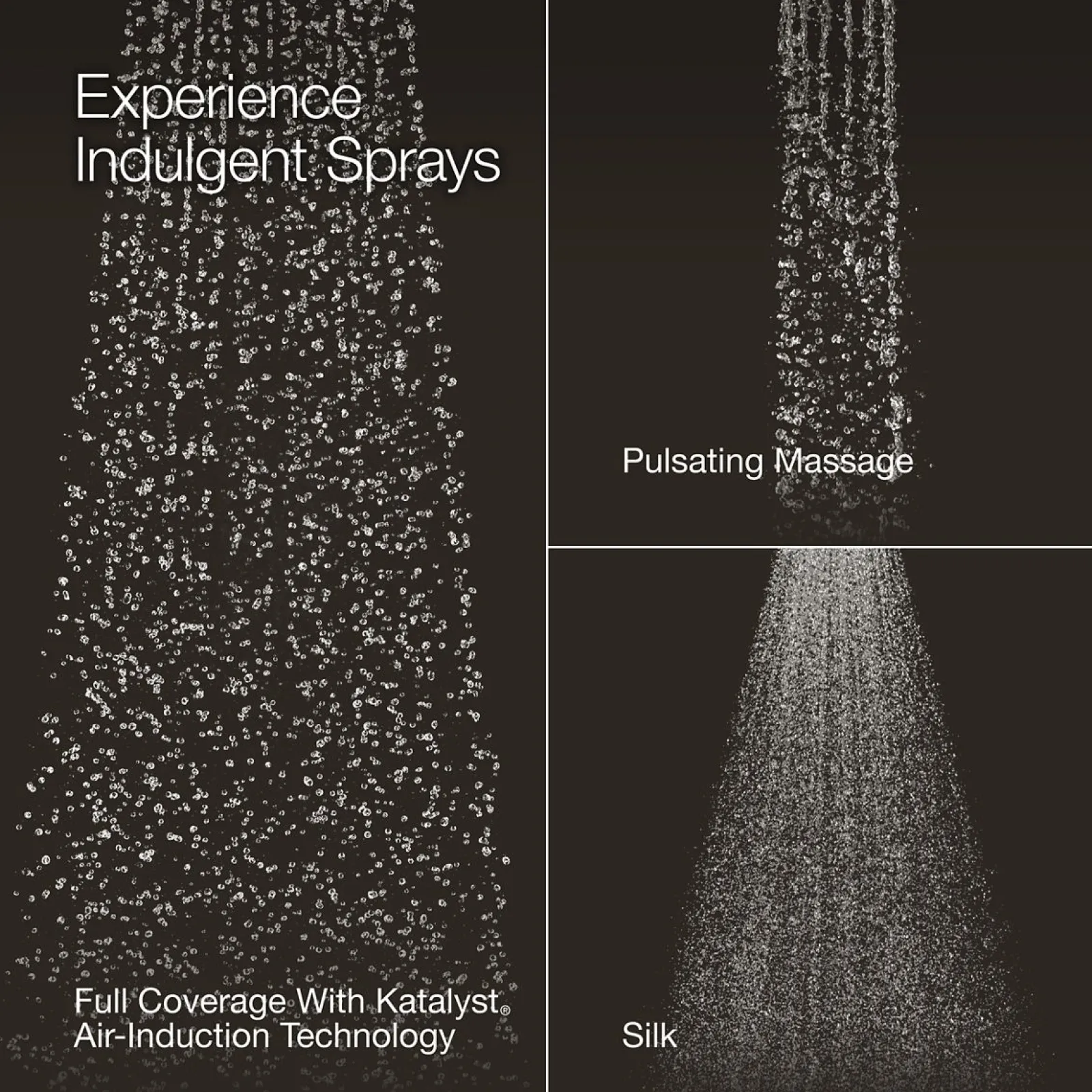 Three-function showerhead, 2.5 gpm^Kohler Online