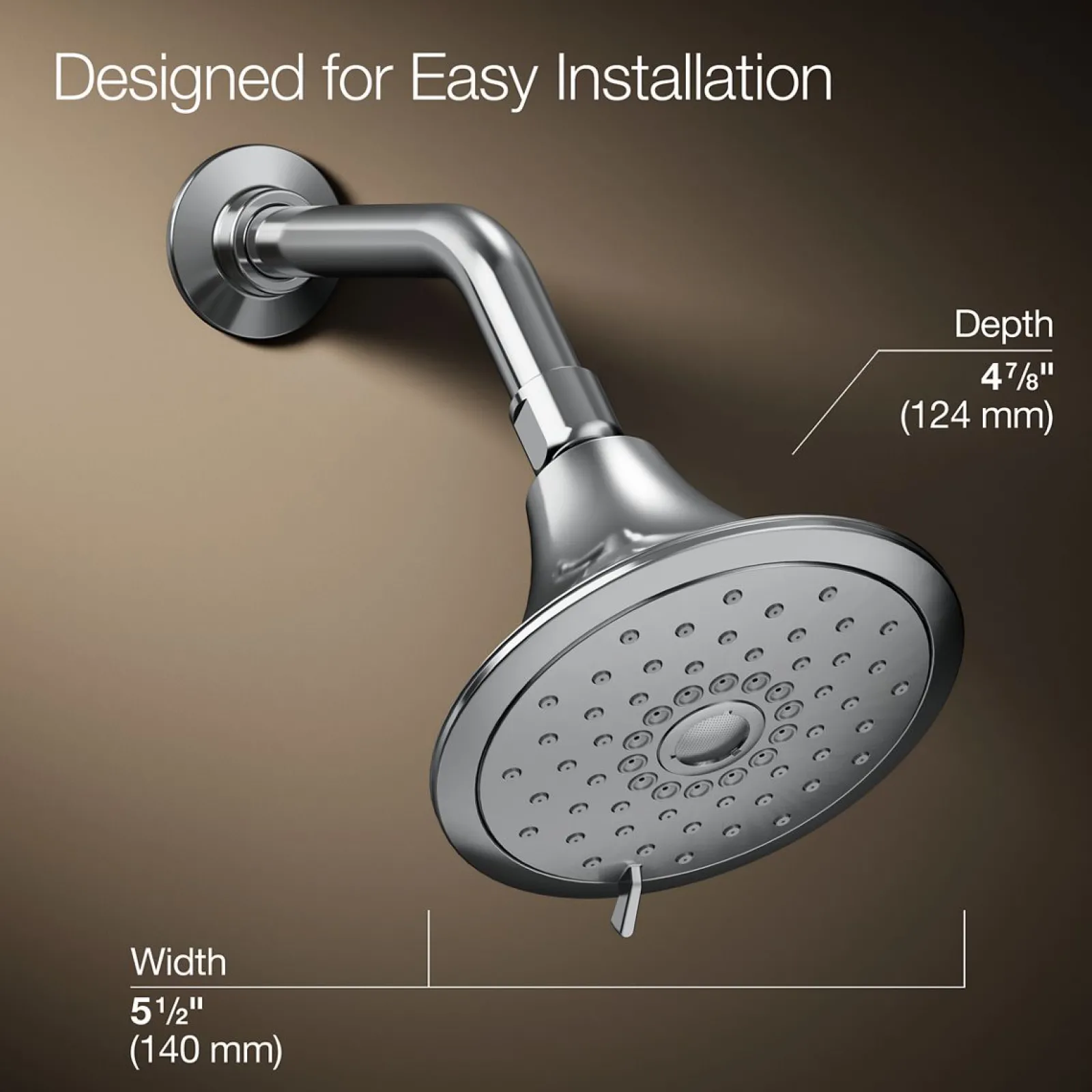 Three-function showerhead, 2.5 gpm^Kohler Online