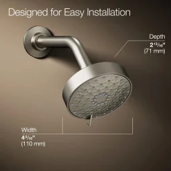 Three-function showerhead, 1.75 gpm^Kohler Outlet