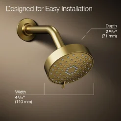 Three-function showerhead, 1.75 gpm^Kohler Outlet