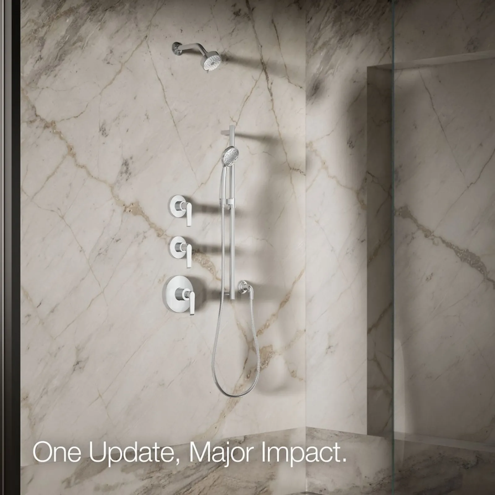 Three-function showerhead, 1.75 gpm^Kohler Sale