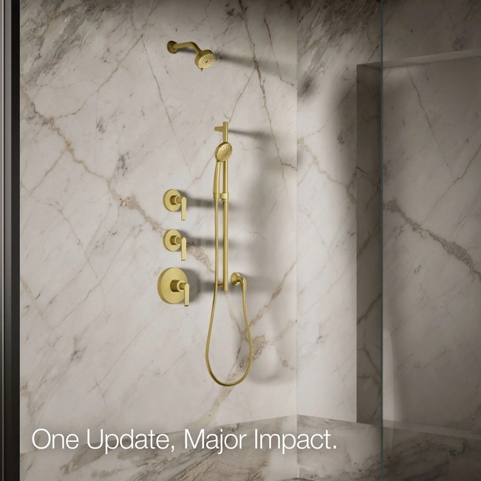 Three-function showerhead, 1.75 gpm^Kohler Sale