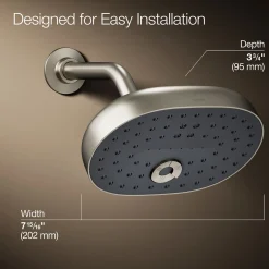 Three-function showerhead, 2.5 gpm^Kohler Best
