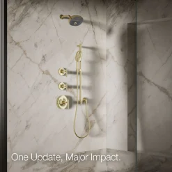 Three-function showerhead, 2.5 gpm^Kohler Best