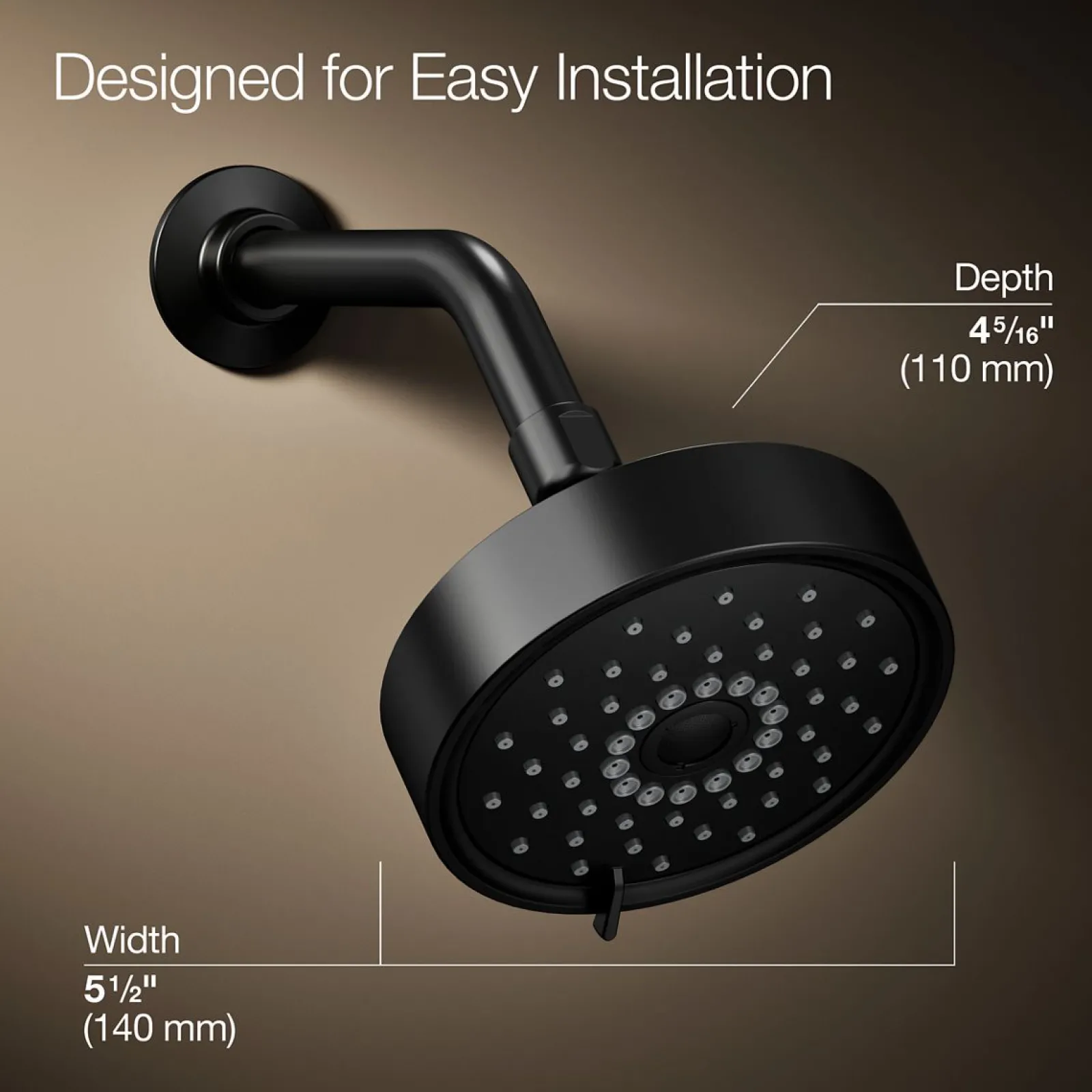 Three-function showerhead, 1.75 gpm^Kohler Outlet