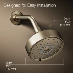 Three-function showerhead, 1.75 gpm^Kohler Outlet