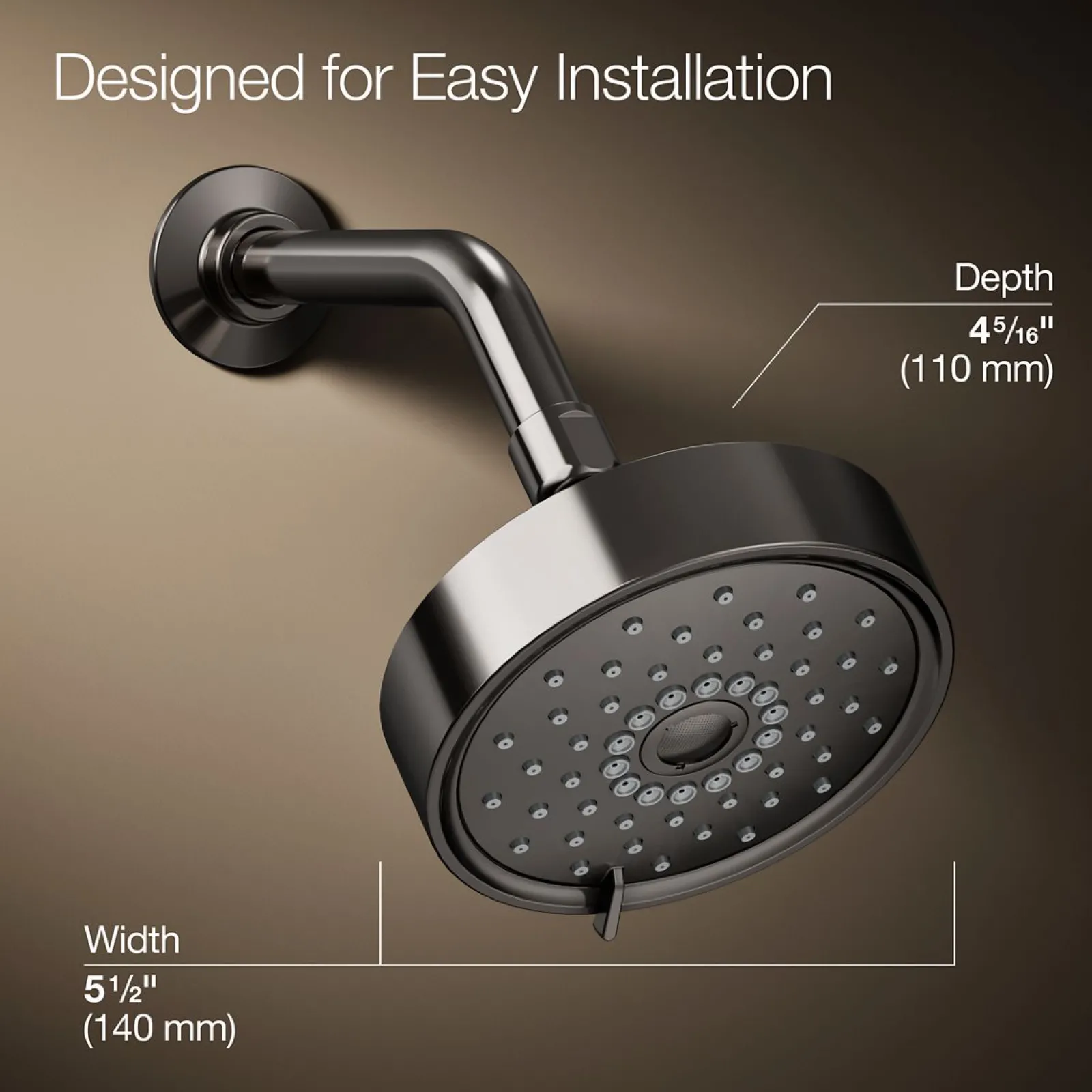 Three-function showerhead, 1.75 gpm^Kohler Outlet