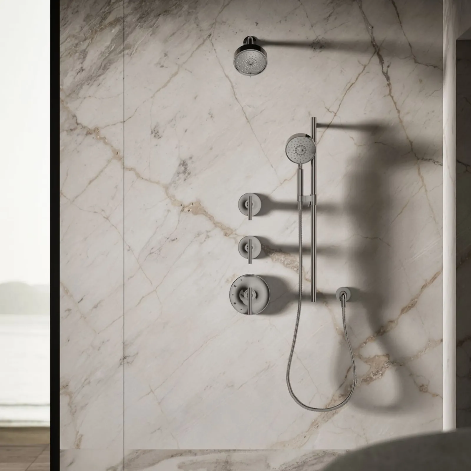 Three-function showerhead, 1.75 gpm^Kohler Outlet