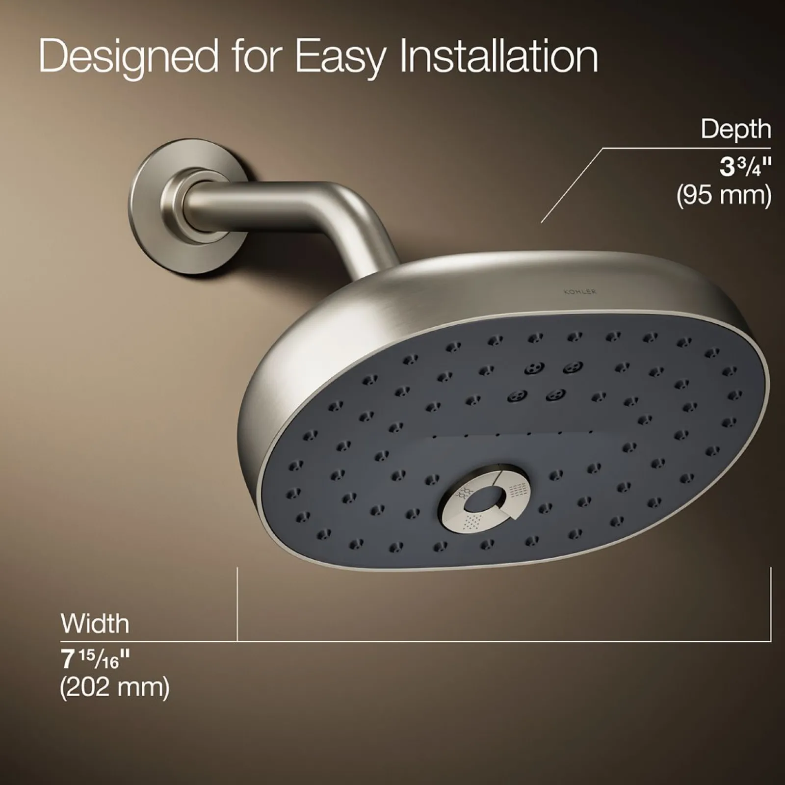 Three-function showerhead, 1.75 gpm^Kohler Online