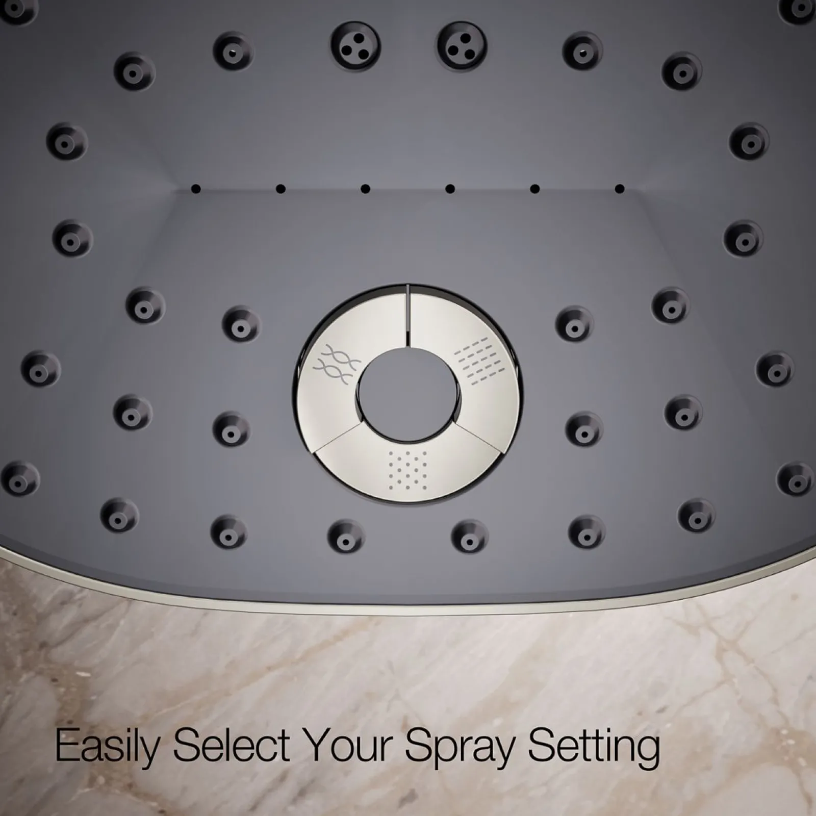 Three-function showerhead, 1.75 gpm^Kohler Online