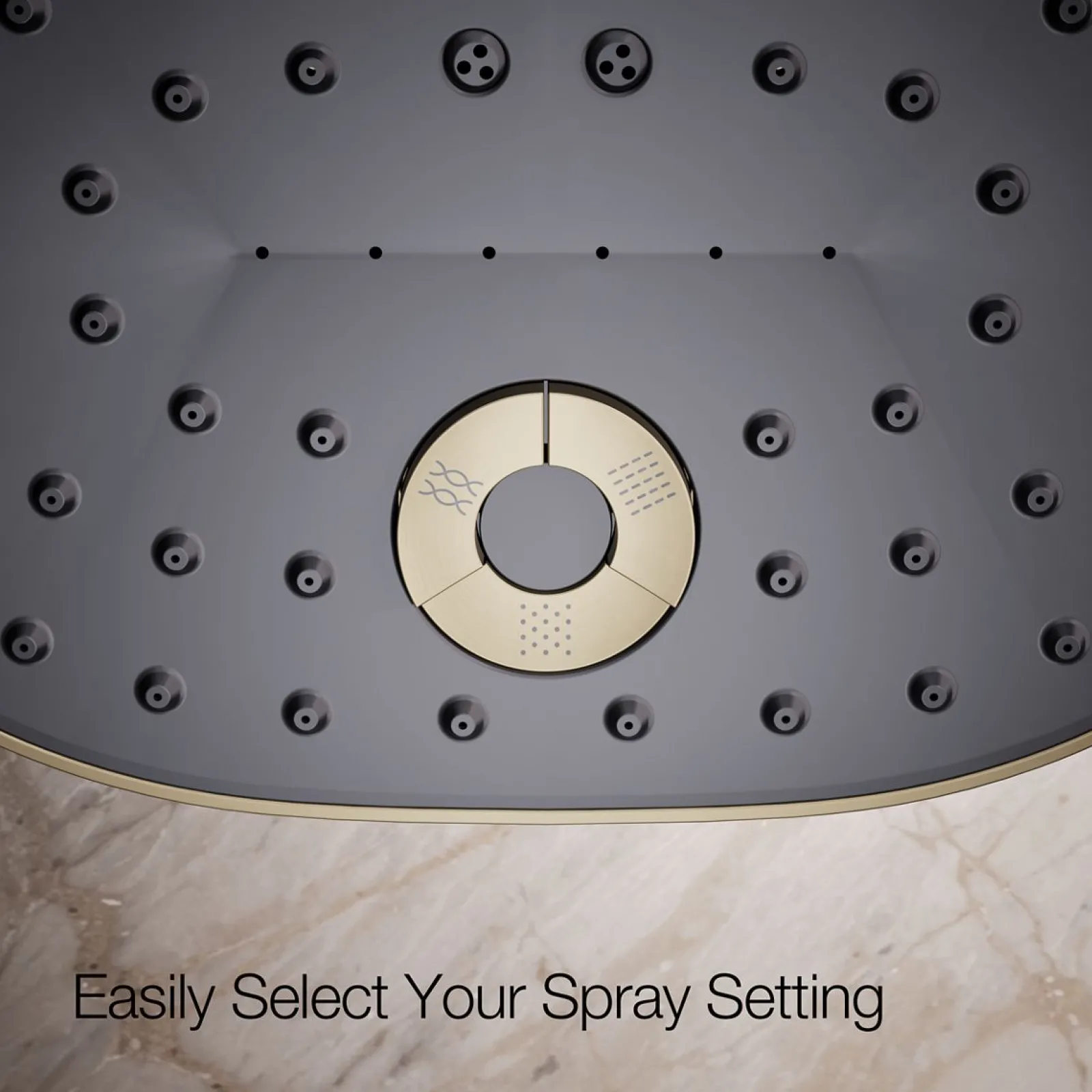 Three-function showerhead, 1.75 gpm^Kohler Online