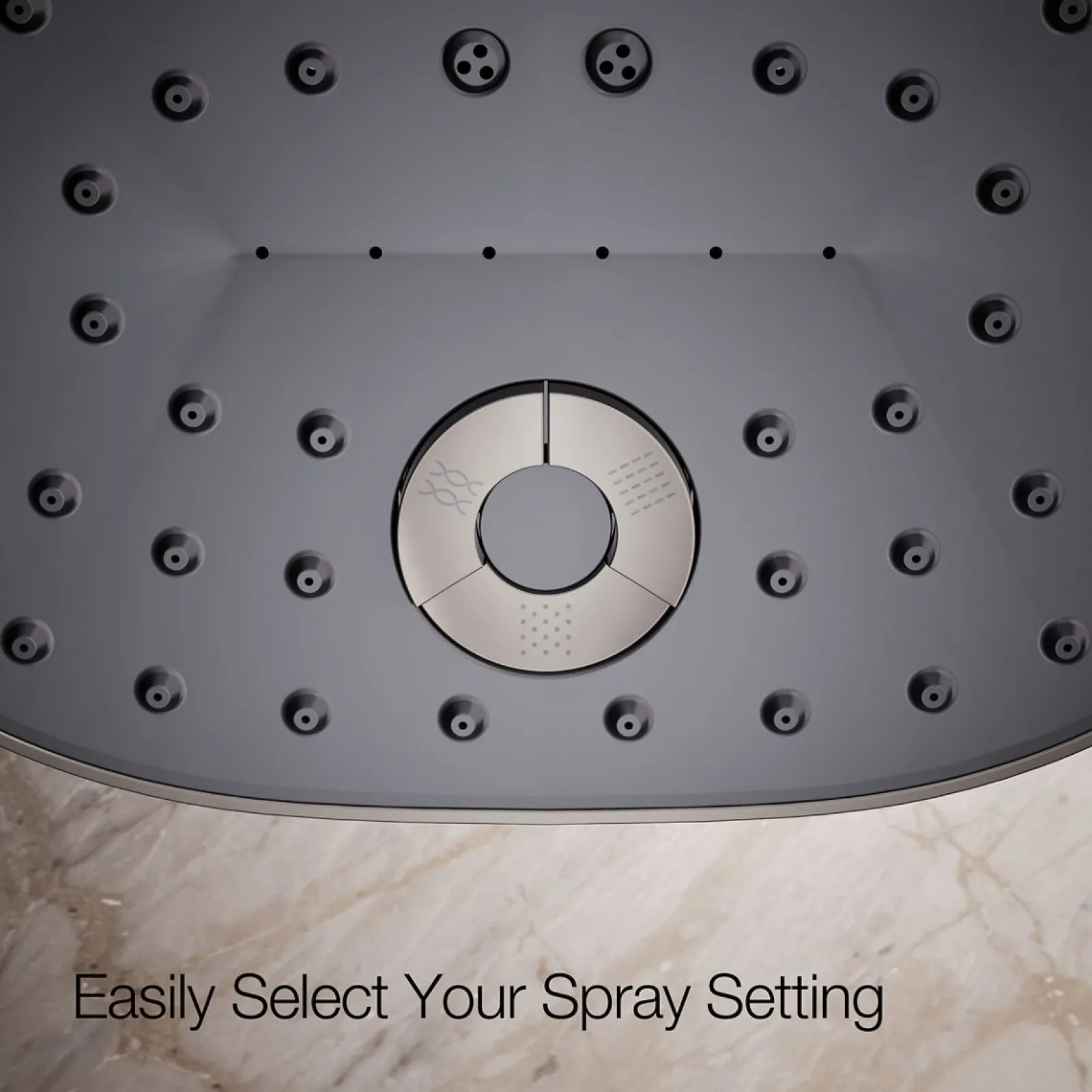 Three-function showerhead, 1.75 gpm^Kohler Online