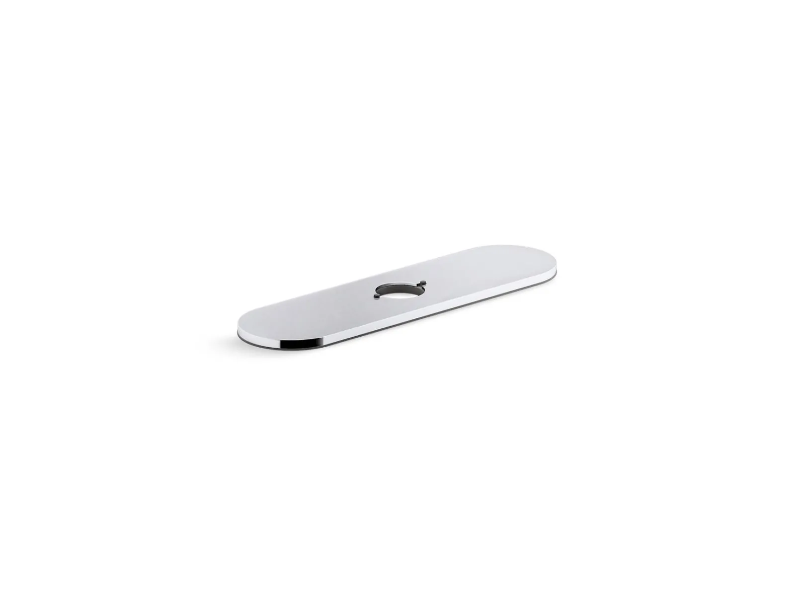 Three-hole kitchen faucet escutcheon^Kohler Hot