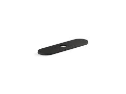 Three-hole kitchen faucet escutcheon^Kohler Hot