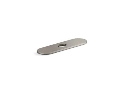 Three-hole kitchen faucet escutcheon^Kohler Hot