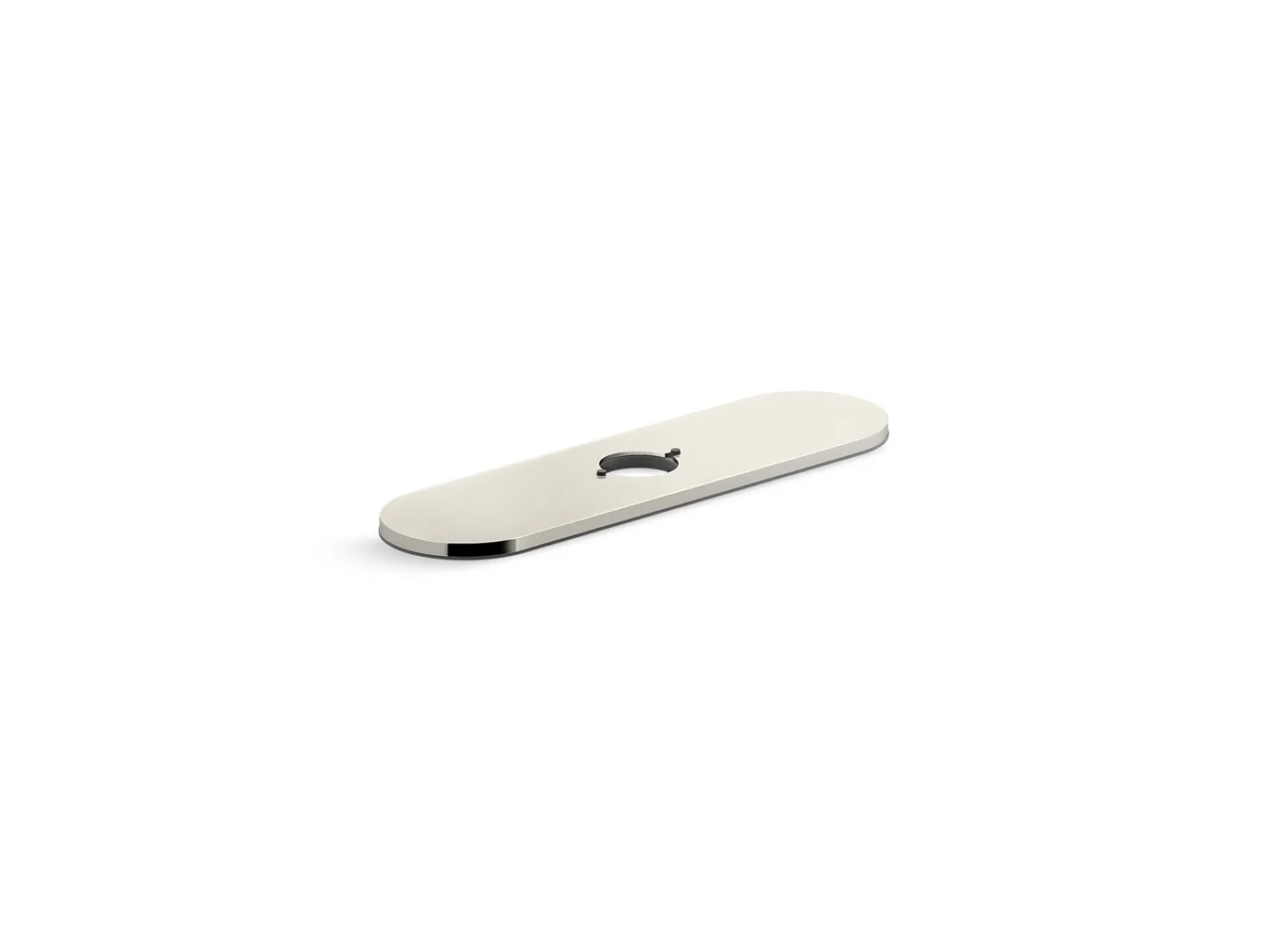 Three-hole kitchen faucet escutcheon^Kohler Hot