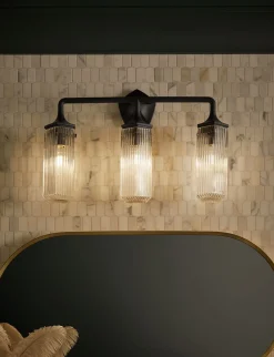 Three-light sconce^Kohler Hot