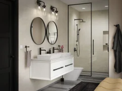 Three-light sconce^Kohler Hot