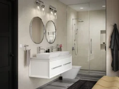 Three-light sconce^Kohler Hot