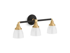 Three-light sconce^Kohler Best