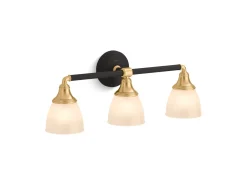 Three-light sconce^Kohler Best