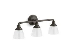 Three-light sconce^Kohler Best