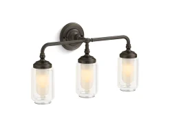 Three-light sconce^Kohler Best