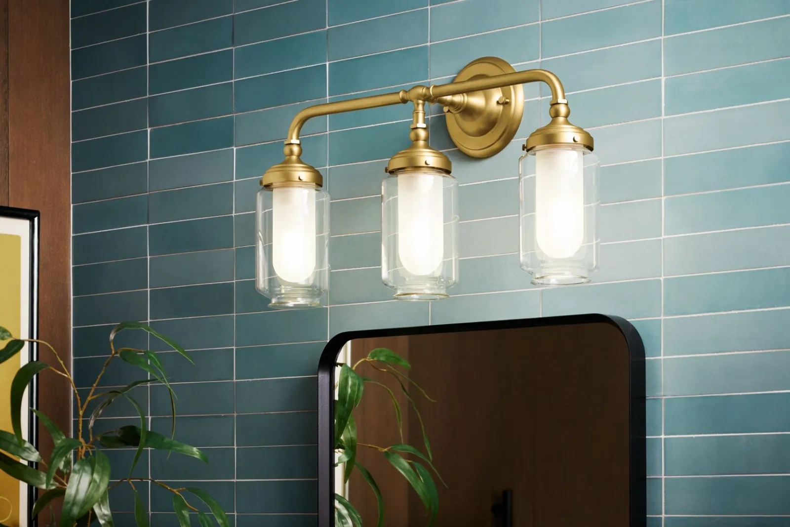 Three-light sconce^Kohler Best